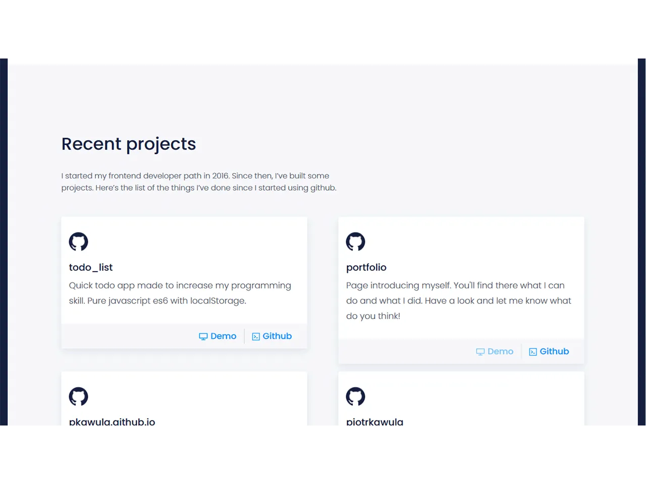 pkawula.github.io screenshot 3